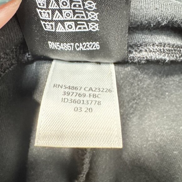 Victorias Secret PINK Size S Yoga Leggings Black Rainbow Logo High Waist - Picture 7 of 7